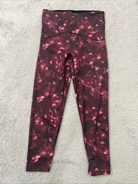 SPANX Purple Tie-Dye High-Waist Leggings